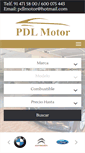 Mobile Screenshot of pdlmotor.es